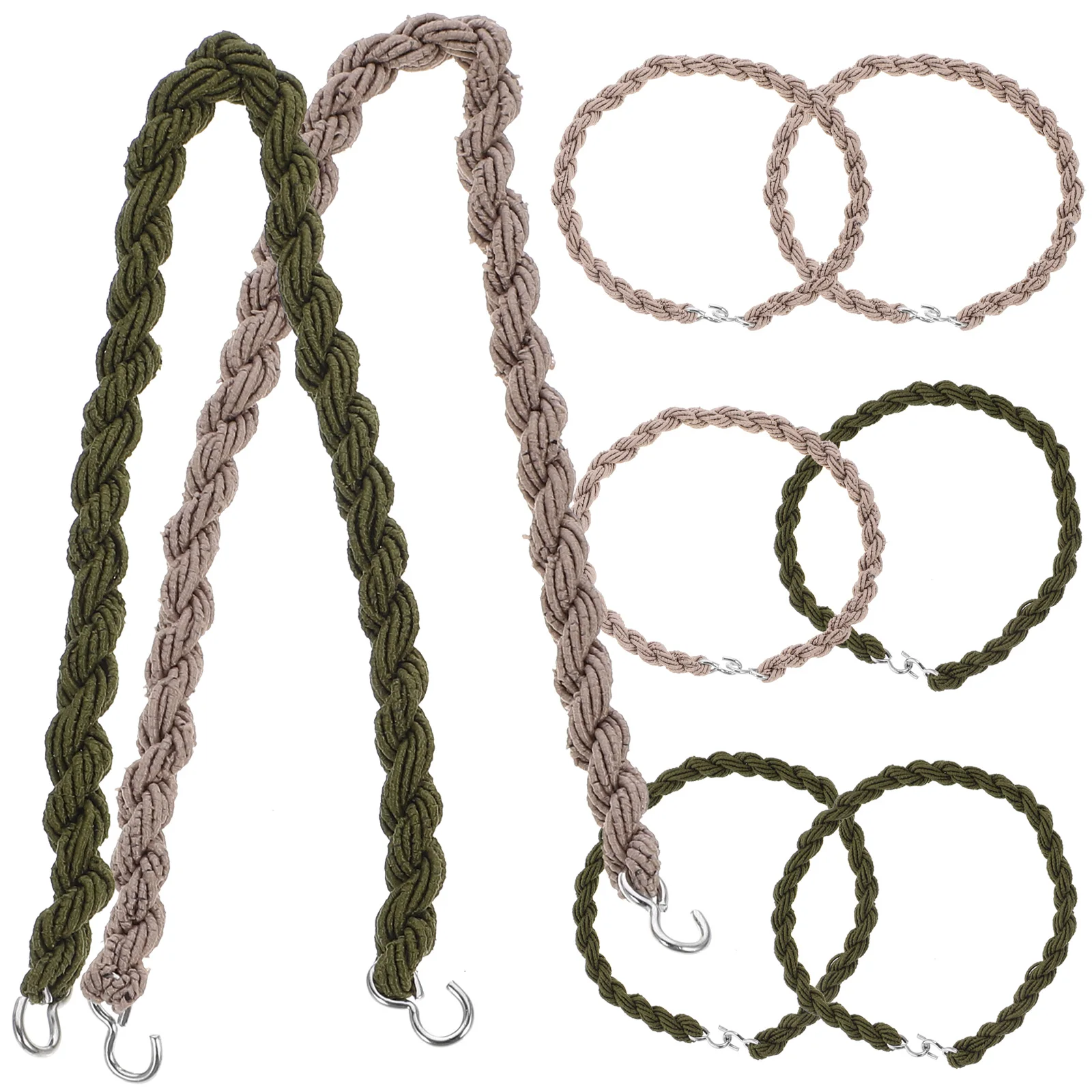 

8 Pcs Elastic Boot Strap Outdoor Leg Straps Garter Belt Binding Ropes Camping Accessories Band Shoe Adjustable