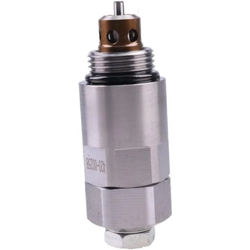 Overload Relief Valve Compatible with Doosan DX210 DX210W DX225LC DX300LL, 420-00258, Hydraulic System Standard Replacement Part