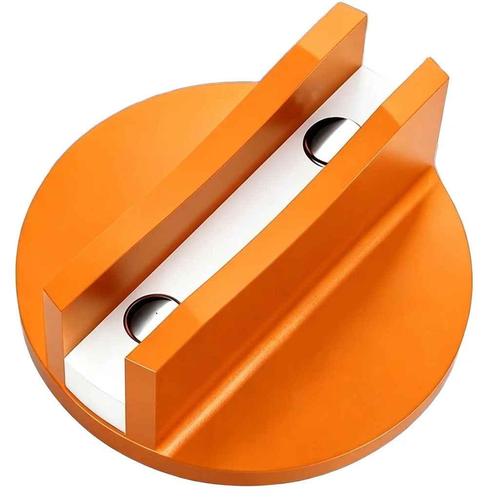 For Car Lifting Frame Rail Magnetic Adapter Aluminum Alloy Construction Precision Groove Dimensions for Alignment