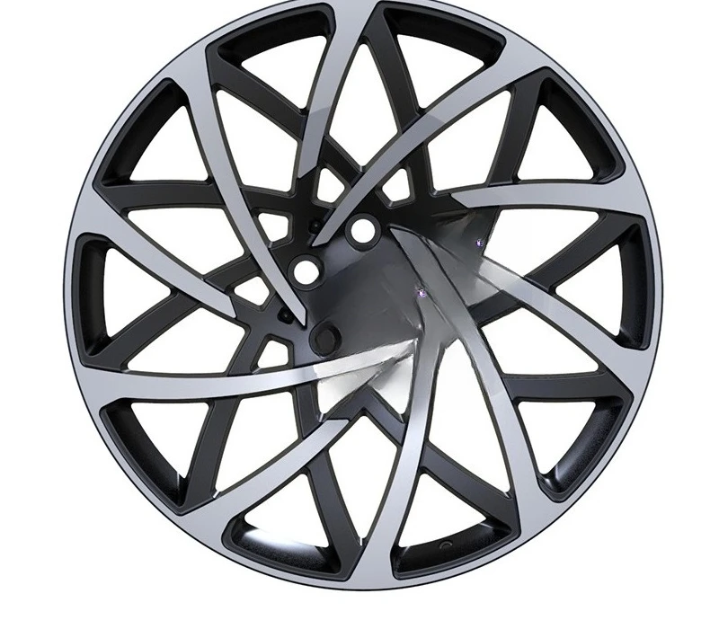 black car surface one-piece wheel hub 1718 inches suitable for various models of car wheel hub modification