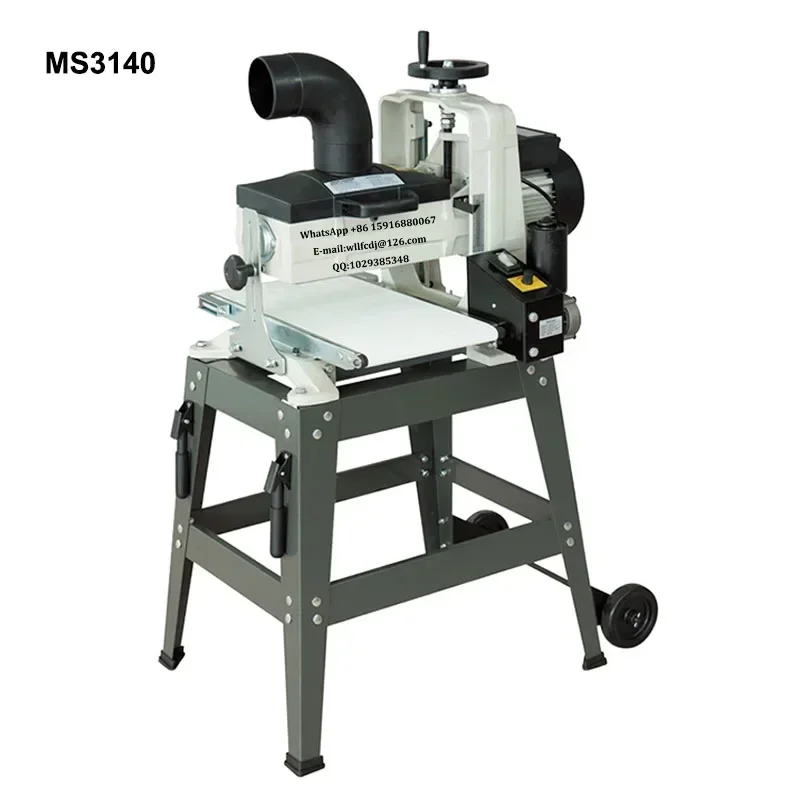 

MS3140 Flat Sander Drum Sand Machine Automatic Feed Sander 1442r/min 220v 16 Inch Grinding Width