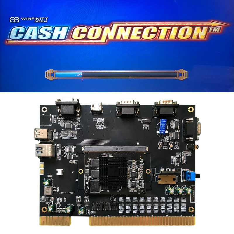 

3-in-1 cash connection Multil-game Motherboard for Slot Game Machine Support Horizontal Screen