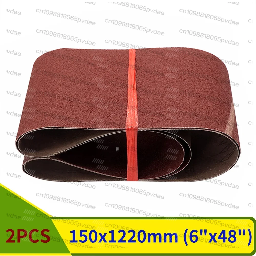 1220*150mm Grinding Polishing Oxide Sander Sanding Belts Wood Buffing Belt Alumina Sharpening Abrasive Soft Metal Tool