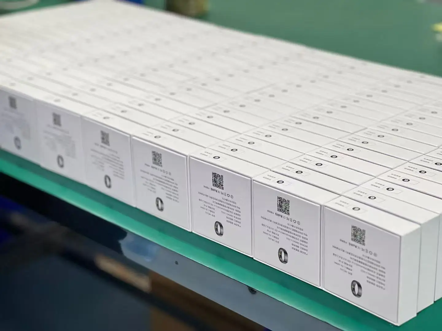 Smart Ring HR1520 Blood Oxygen Step Fitness Wearable Different Size Ring 24 Hours Health Monitor on Finger