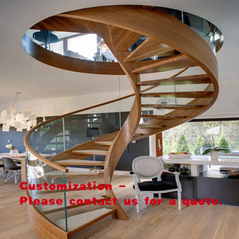

Изогнутые/лестничные стеклянные и деревянные лестницы для дома: роскошный современный декор для интерьера