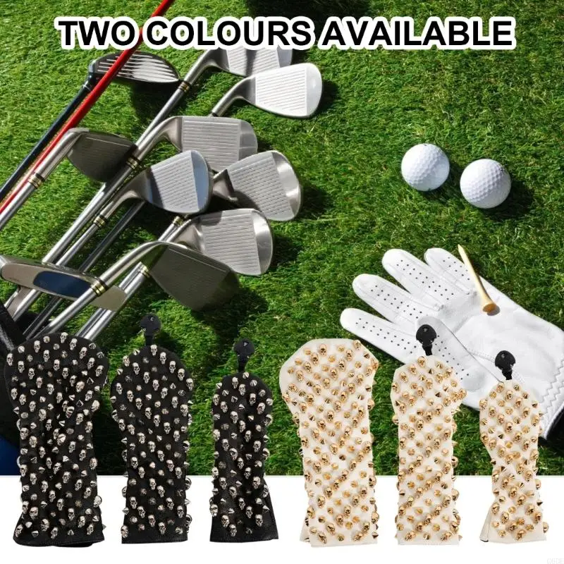 G6DE Golfs Mallet Putter Headcover Golfs Club Head Cover Golfs for Men Women, Golfs Driver Golfs Club Cover Iron Headcover