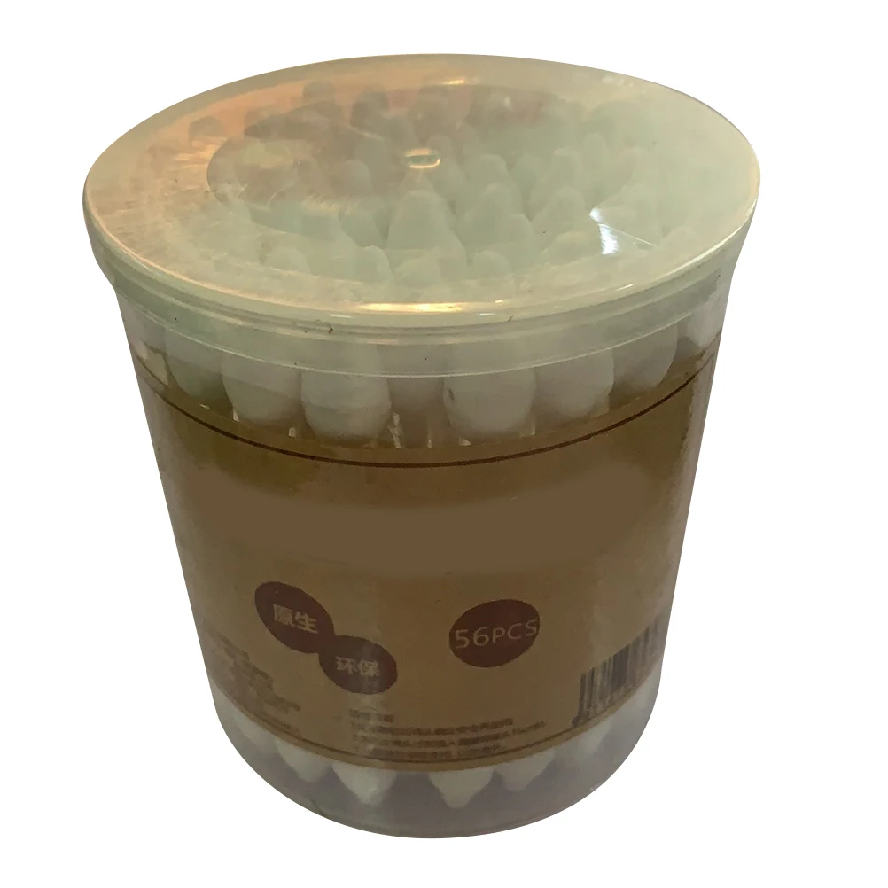 

224pcs Cotton Swabs Natural Gourd Shape Safety Head For Baby Care Beauty Manicure Makeup Cleaning Buds Swabs Kids Cotton Baby