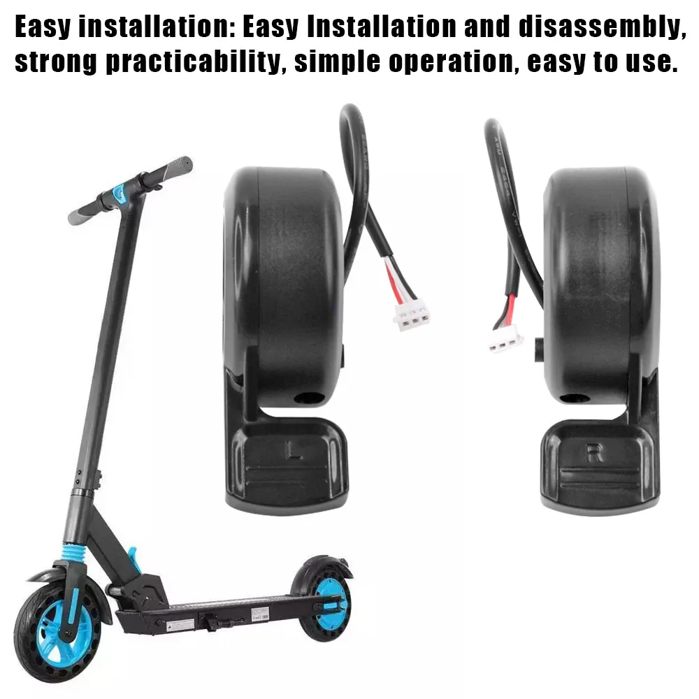 Acceleratore a dito Sicurezza Acceleratore a pollice sinistro destro ad alta sensibilità per parti di accessori KickScooter per scooter elettrico