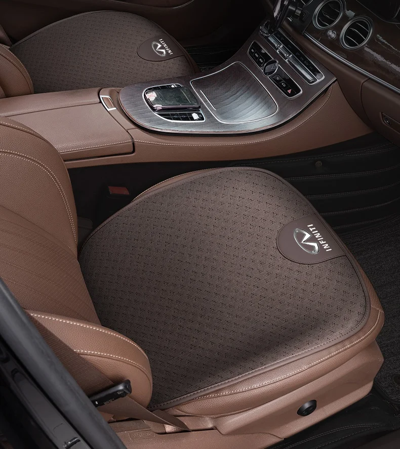 

Car Seat Cushion Ice Silk Breathable Front Rear Seat Protection Pad For Infiniti Q30 Q80 Q70 Q60 Q50 QX60 QX50 QX80 QX55 QX70