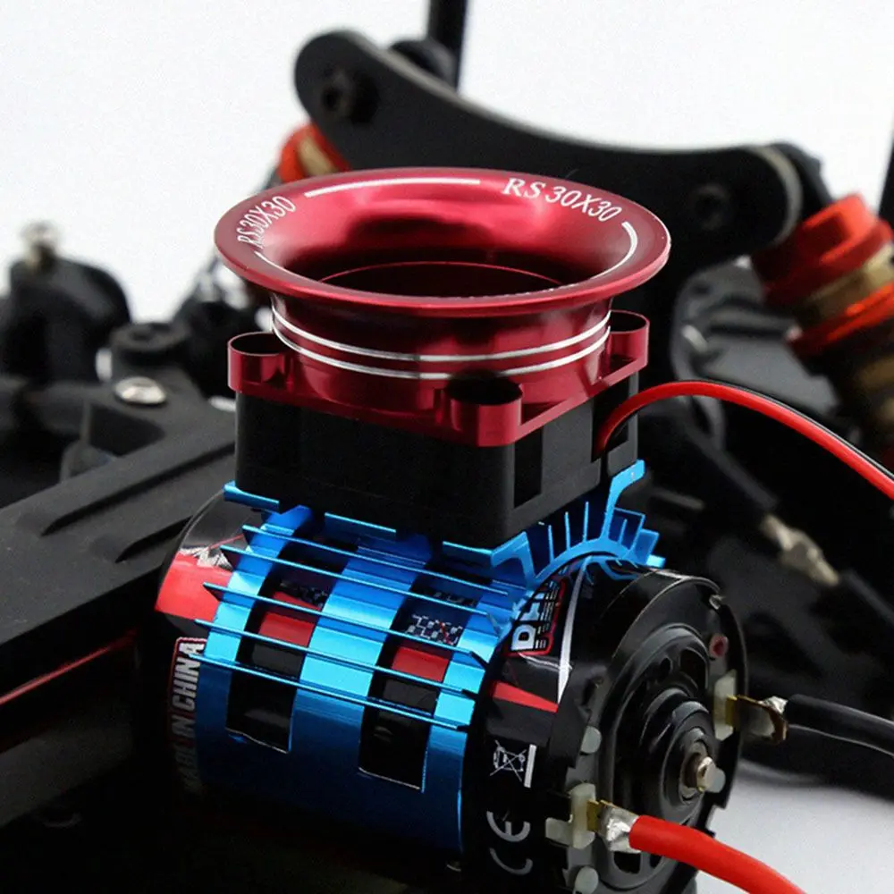 Universal RC Car Accessories for Sakura  D3/D4/HSP Heat Dissipation Motor Heat Sink Air Cooling Channel Cooling Fan Cover