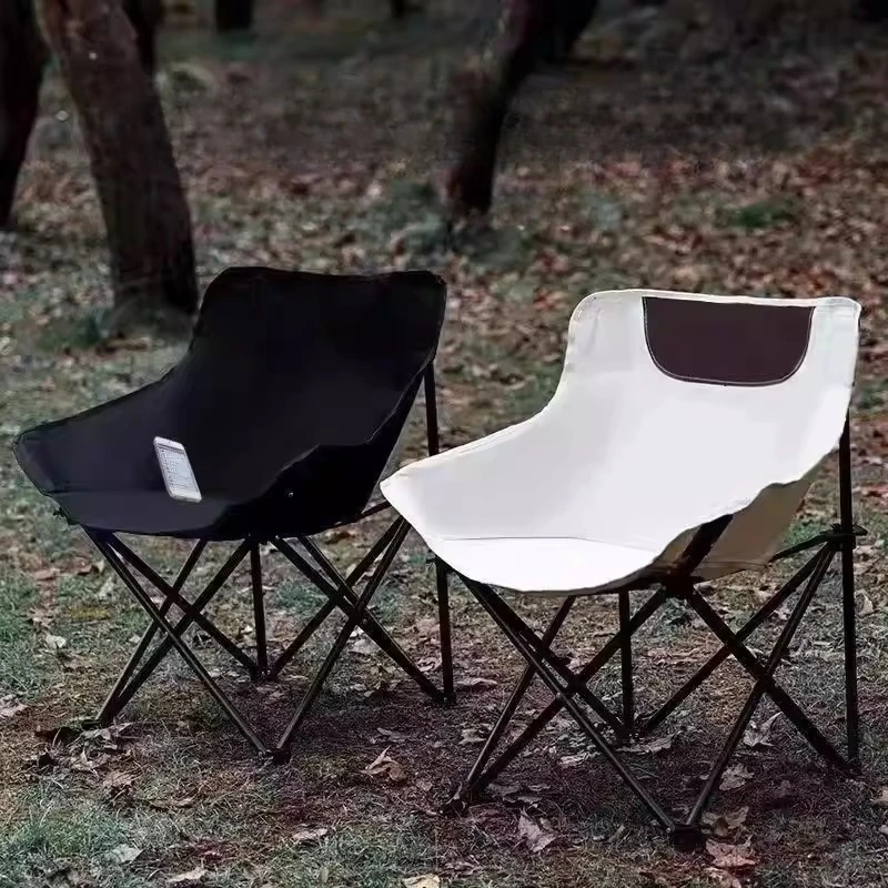 

High Outdoor Camping Chair Foldable Lightweight Portable Camping Chair Relaxing Fishing Cadeira De Acampamento Outdoor Gear