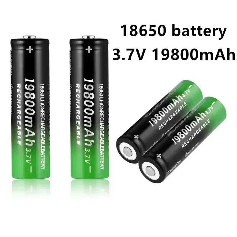 

18650 Battery NEW 3.7V19800Mah Li-Ion Rechargeable Battery for Led Flashlight Flashlight Screwdriver Electronic Cigarette