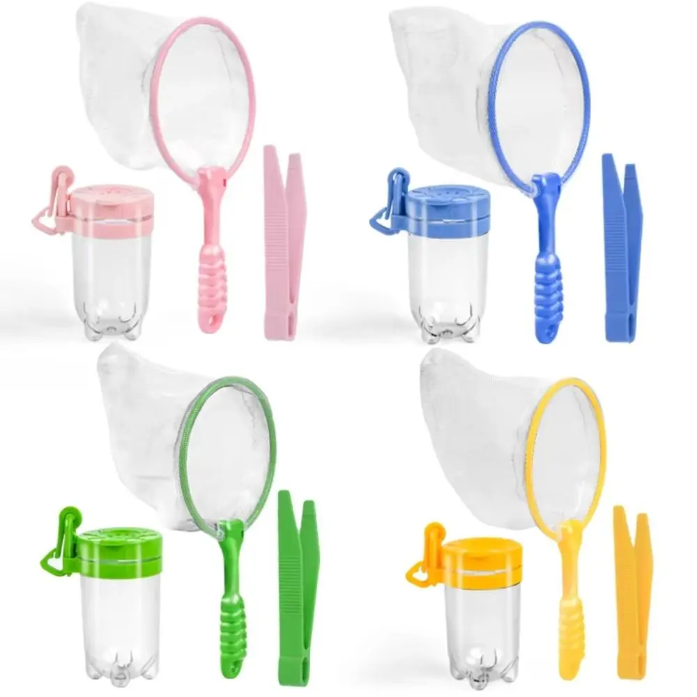 Male Jar Outdoor Adventure Set Tweezers Feeding Box Nature Exploration Tool Clip Clamp Insect Cage Collector Male And Female