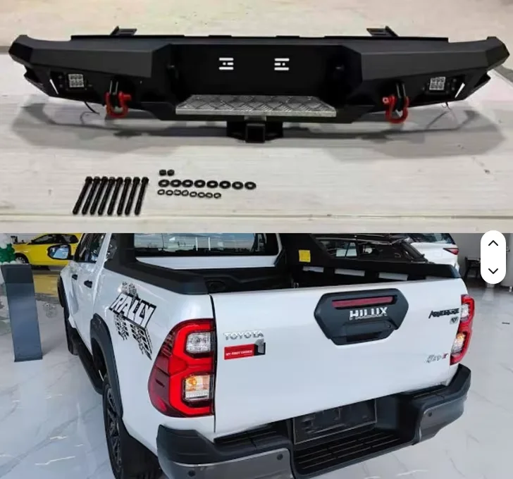 Hilux GD6 front and rear bumpers