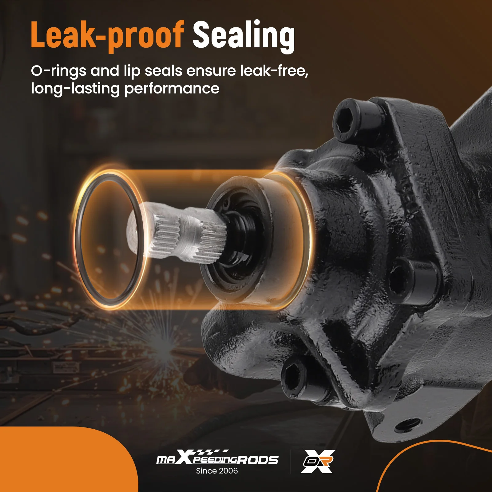 

Power Steering Gear box For Chevrolet El Camino Chevelle Pontiac Quick Ratio