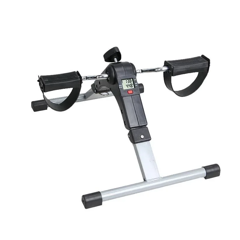 

Folding Bike Pedal Exerciser Smooth And Quiet Leg And Arm Exercise Equipment Under Desk Exercise Bike