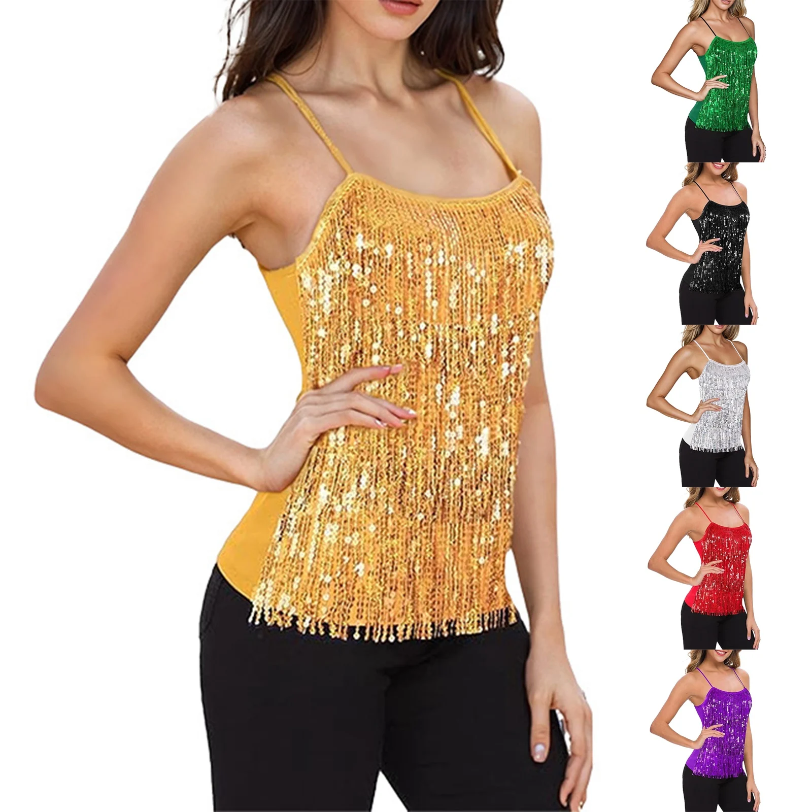 Feminino sexy lantejoulas borla topo dança do ventre desempenho lantejoulas borla topo feminino lantejoulas brilhante traje de dança do ventre