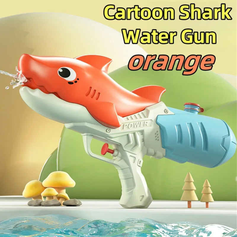 Kids Unicorn Water Gun Toys Dinosaurs Ducks Sharks High Pressure Water Guns Beach Outdoor Water Rifle Fight Toy Playing Watergun