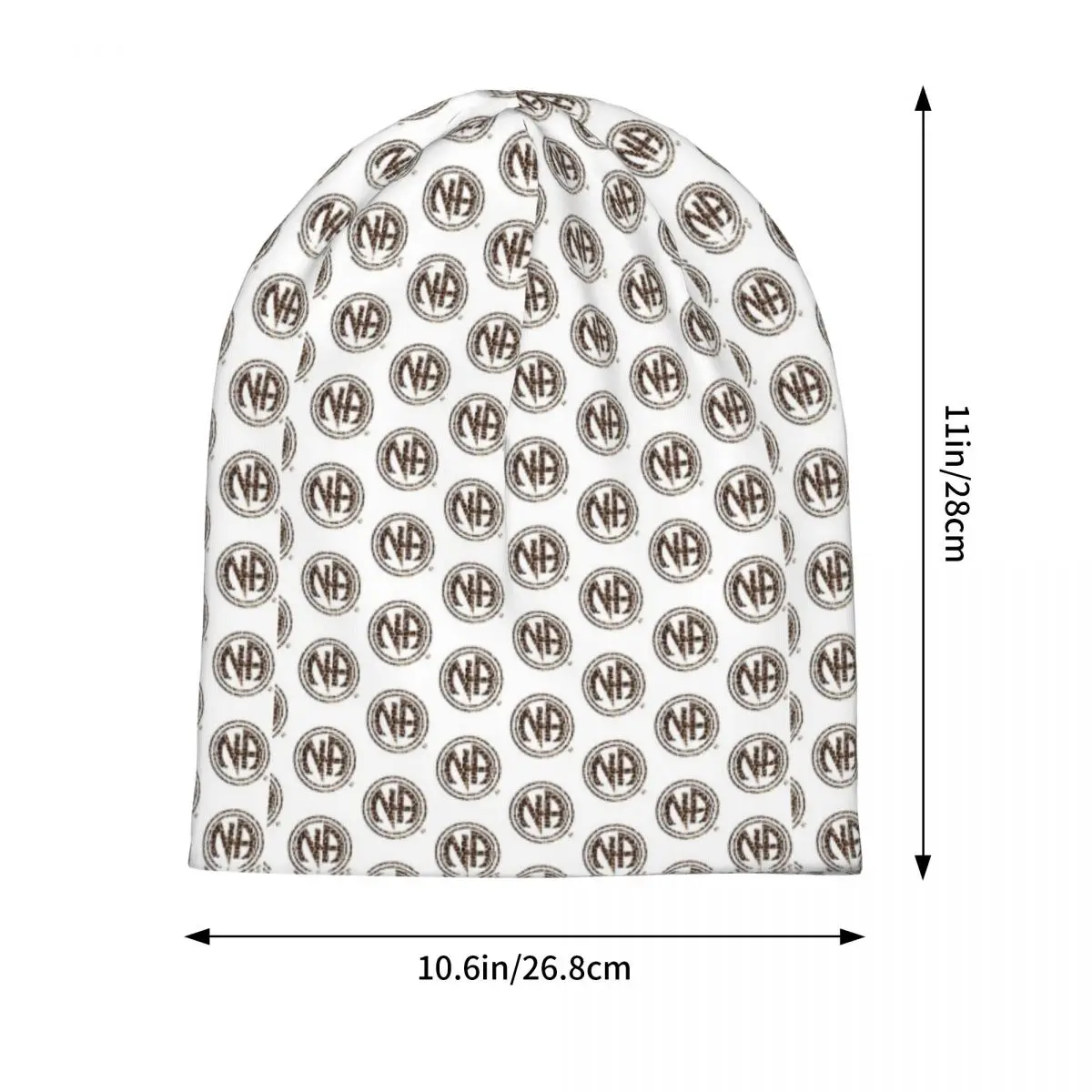 Narcotics Anonymous Gifts 12 Steps Namastay Sober Warm Knitted Cap Hip Hop Bonnet Hat Autumn Winter Beanies Hats Unisex Adult
