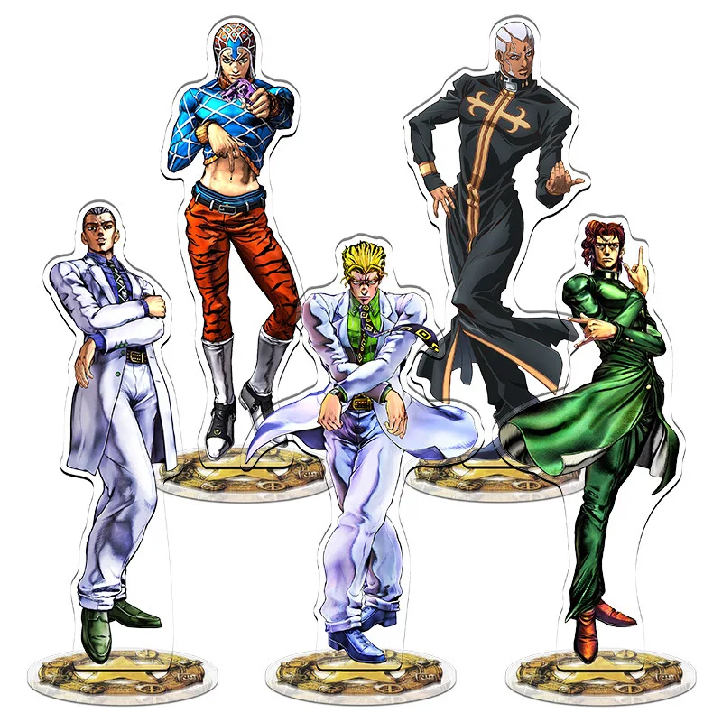 'S Bizarre Adventure Anime Figure Modl Stand Car Desk Decoration Birthday Fans