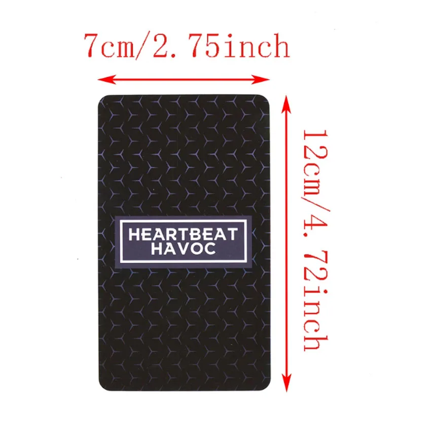 Heartbeat Havoc Cards Game, Friends and Family Party Entertainment, Table Card Game,