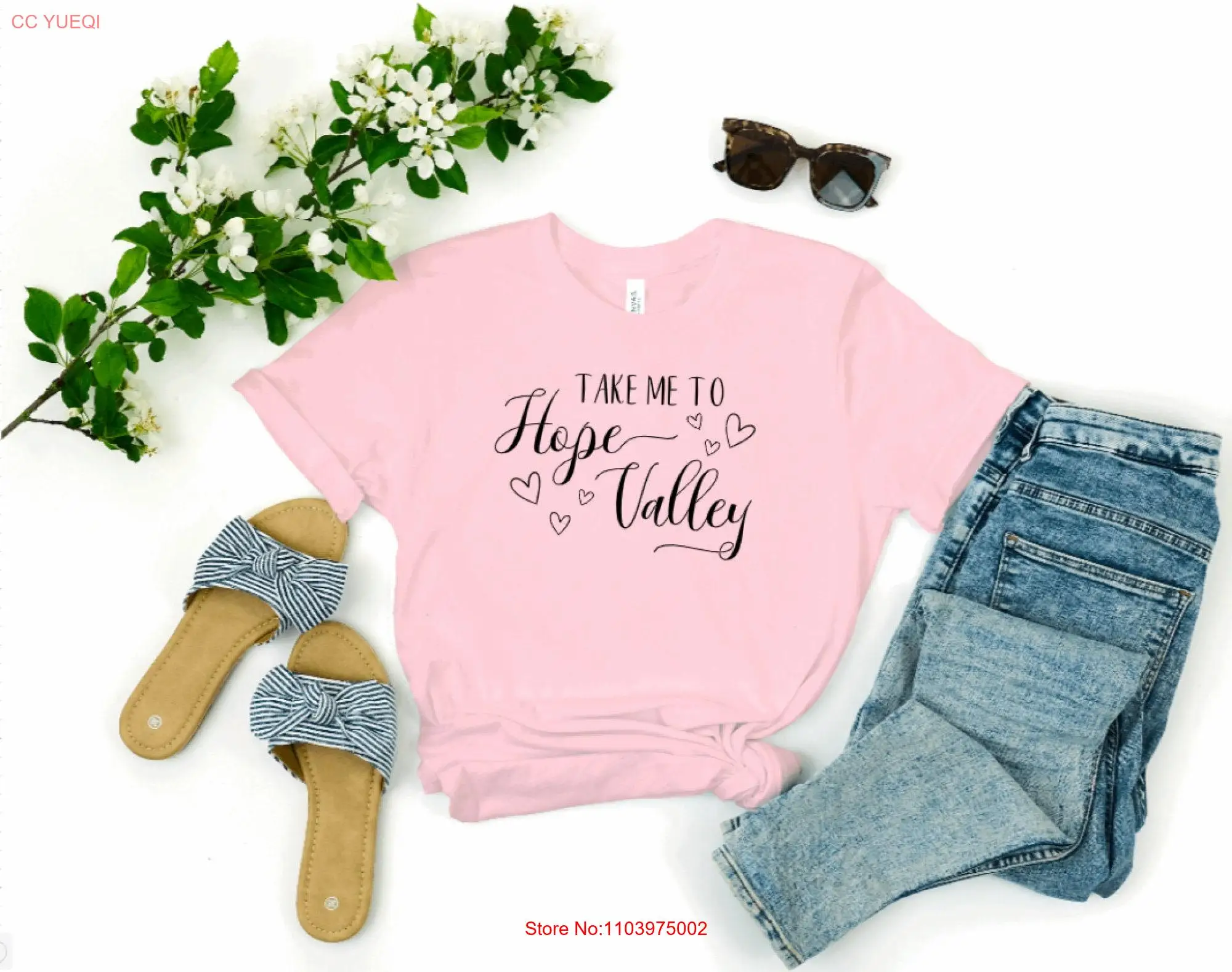 Take me to Hope Valley T Shirt long or short sleeves Take me to Hope Valley T Shirt long or short sleeves