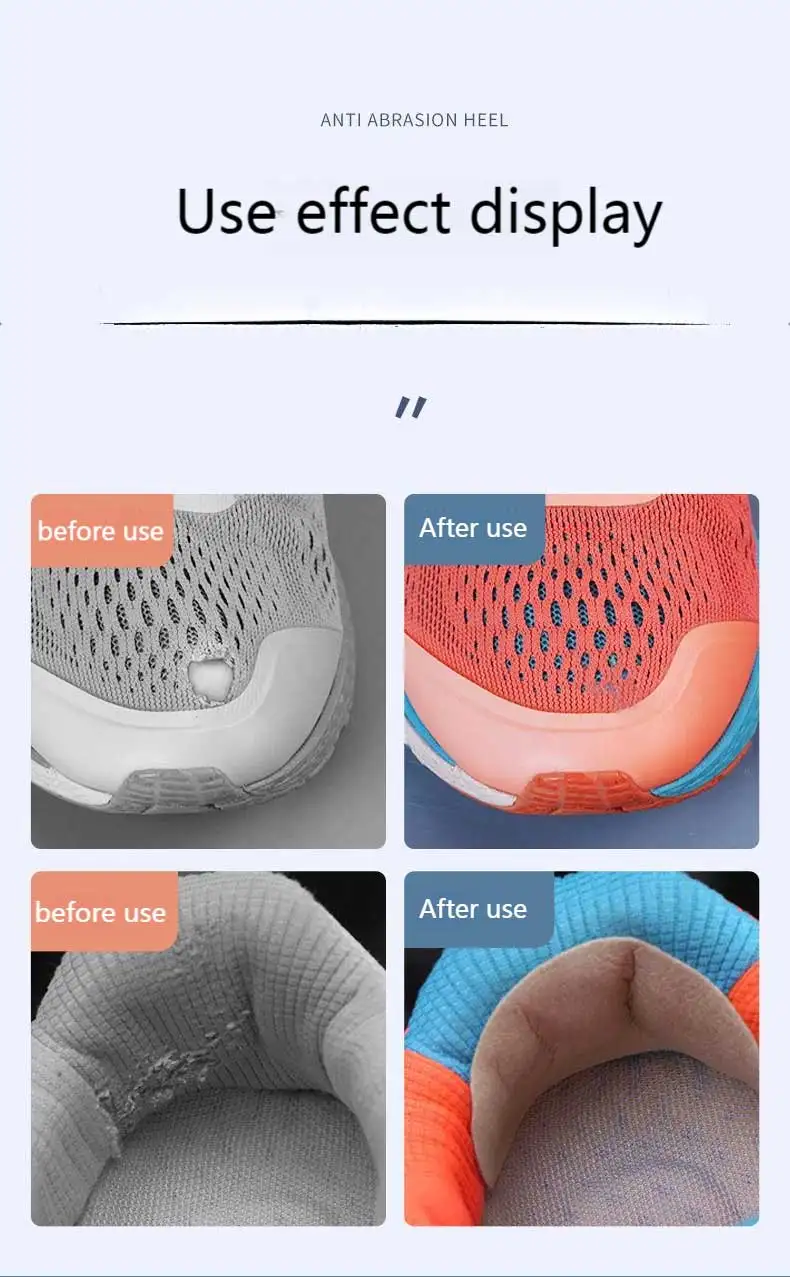 Fersenschutz-Aufkleber, Fersenschutz, Schuhflicken, Schuhreparatur-Set, Sport-Einlegesohlen, Sneaker-Klebeaufkleber, Schuhreparatur, Fußpflege – Detail 5