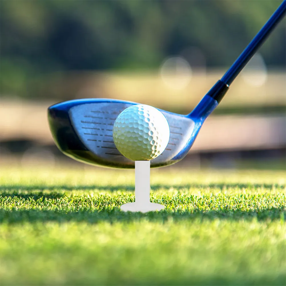 

6Pcs Stable Golf Tee Holder High Quality Silicone Practice Tee Compact Portable Flat Golf Ball Holder for Training