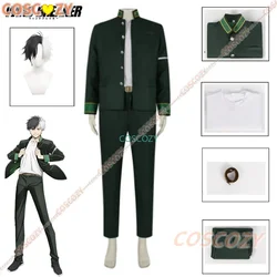 Haruka Sakura Cosplay Men Fantasy Costume Wig Anime Wind Cosplay Breaker Outfits Coat Pants Male Halloween Carnival Suits