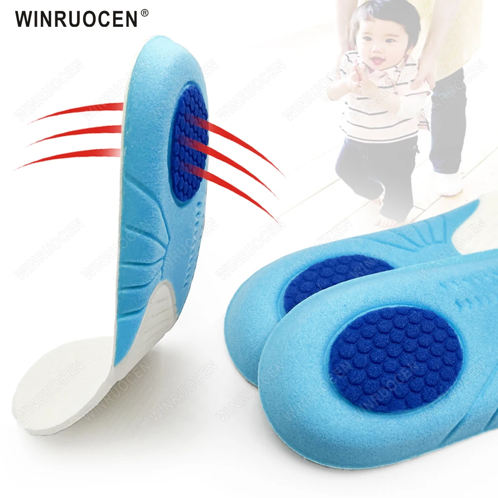 

Children Sports Arch Support Shoes Pad Foam Insoles Orthopedic Plantar Fasciitis Sole Memory Foam Heel Cushion Running Insole