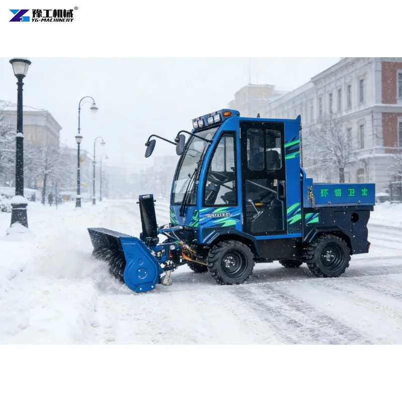 High Cost-performance Glass Door Snow Sweeper Road Cleaning and Snow Removal Equipmentnt