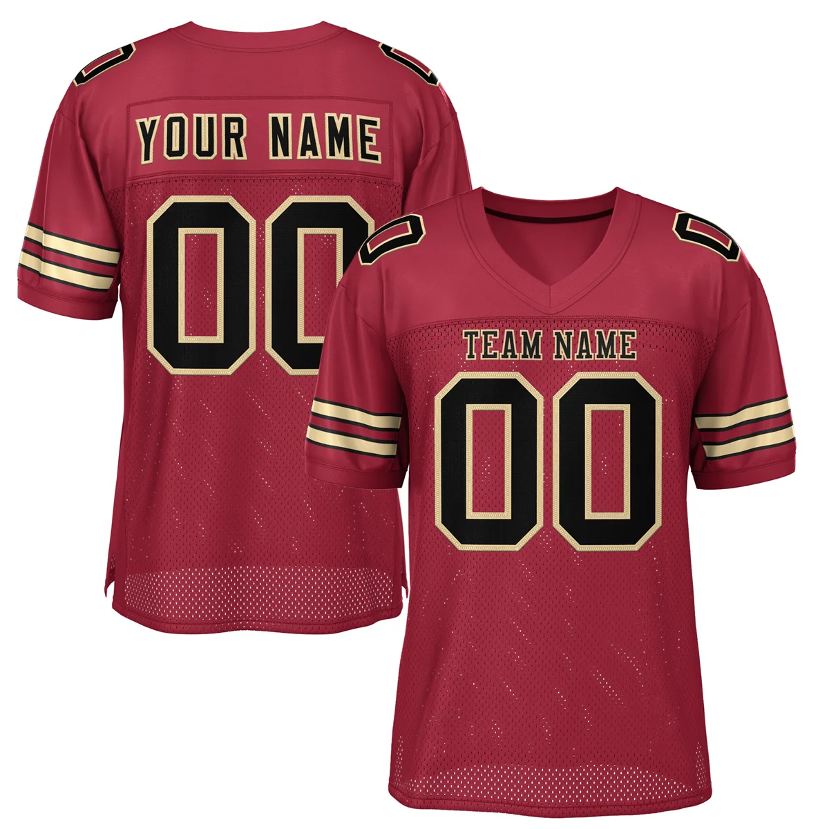 Personalization Custom American Football Wear Design Printed Your Team Name Number Rugby Sports Uniforms Game Training Shirt