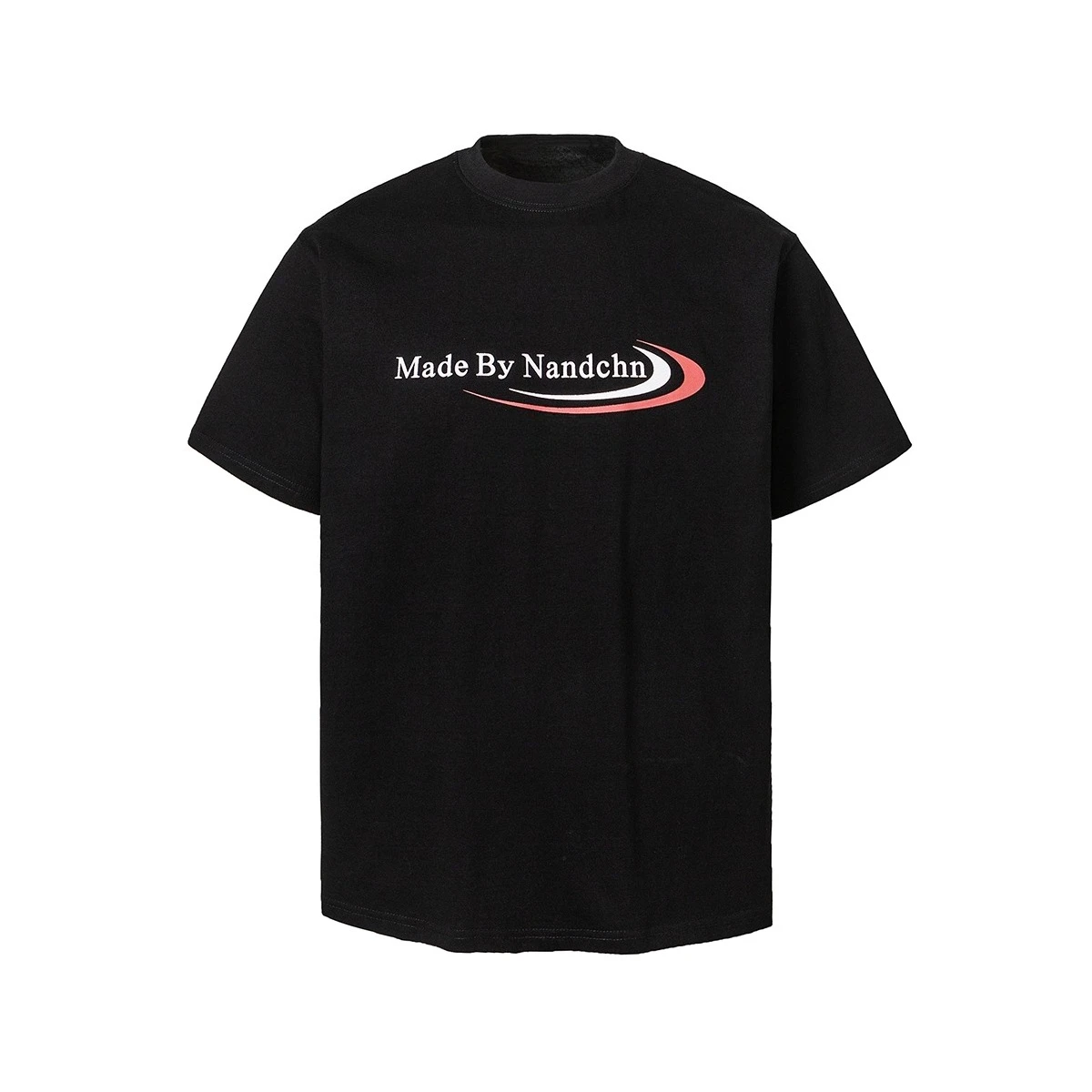 

Men's Fashion American Trendy Brand Printed Short-sleeved T-shirt Boys' Summer Sports and Leisure Pure Cotton Half-sleeves