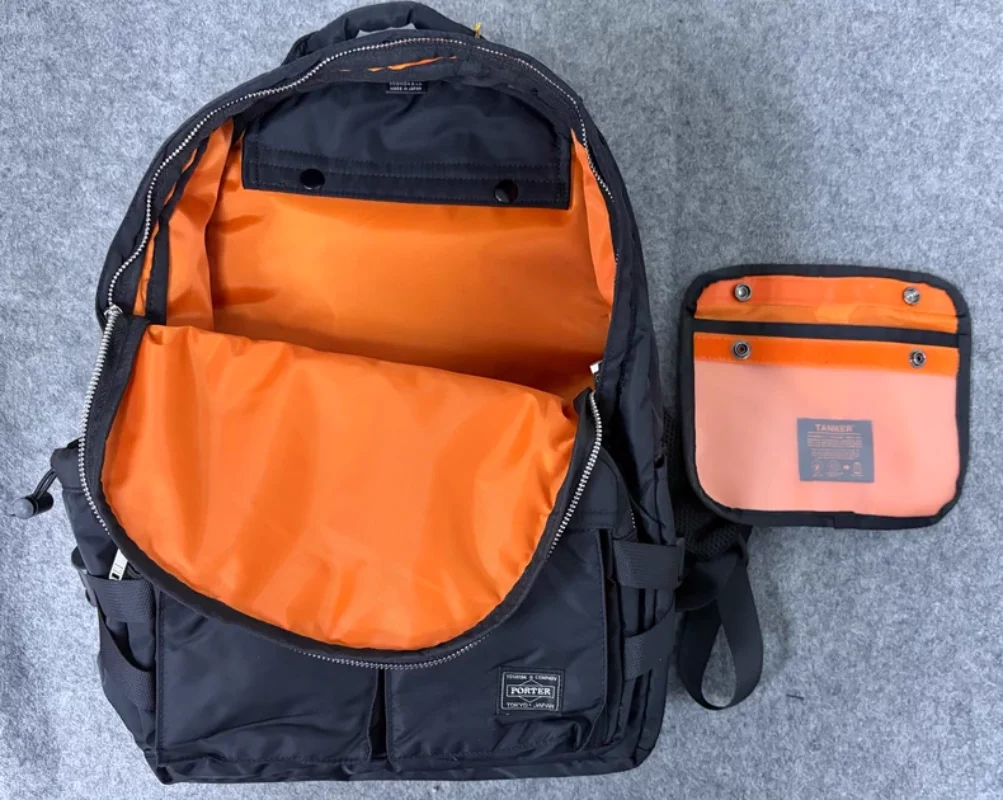 

Porter Tanker Daypack New Men Backpack Large Capacity Travel Bag Laptop Hiking College School Bag Sport Anti-theft