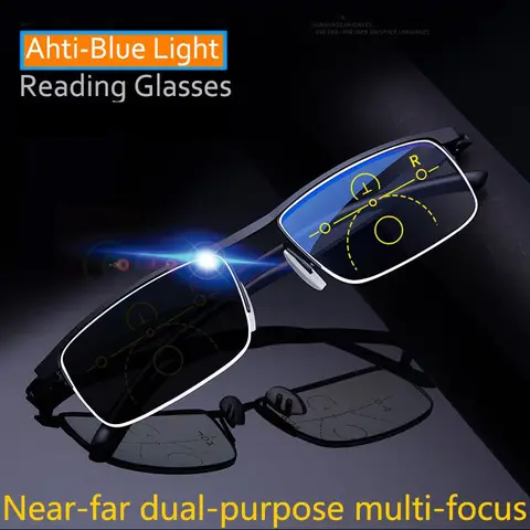 Multifocal Progressive Reading Glasses EVUNHUO