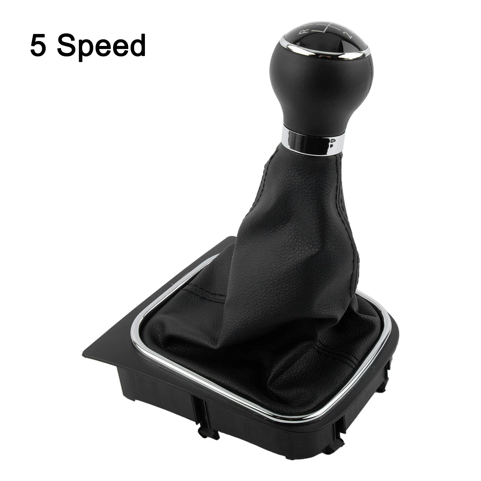 Stylish Shift Boot Gear Knob for EOS For Golf 5 V 6 VI For Jetta Perfectly Engineered for 6 Speed Gear Systems