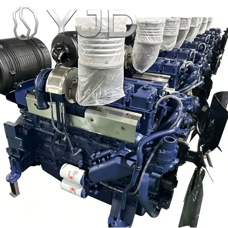 P13 Diesel Engine Diesel Generator Set Engine Power Assembly Iron Material China for Generator Blue Paint
