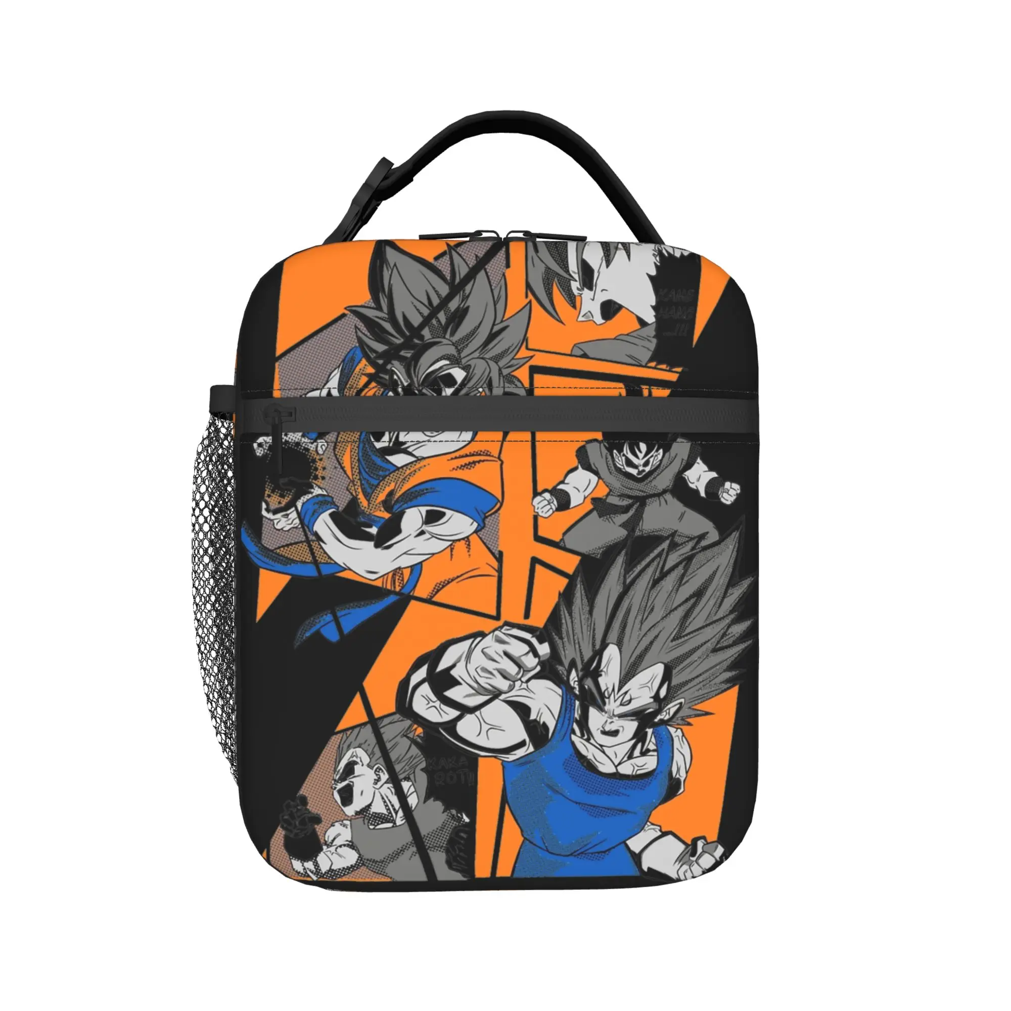

D-Dragon-Ball-L DragonBalls Merch Insulated Lunch Bags For Office Storage Food Boxes Reusable Thermal Cooler Lunch Boxes