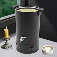 8L/10L/12L/15L Electric Wax Melt Oven Wax Melter Kit Stainless Steel for Melting Wax  Boiling Water Making Tea