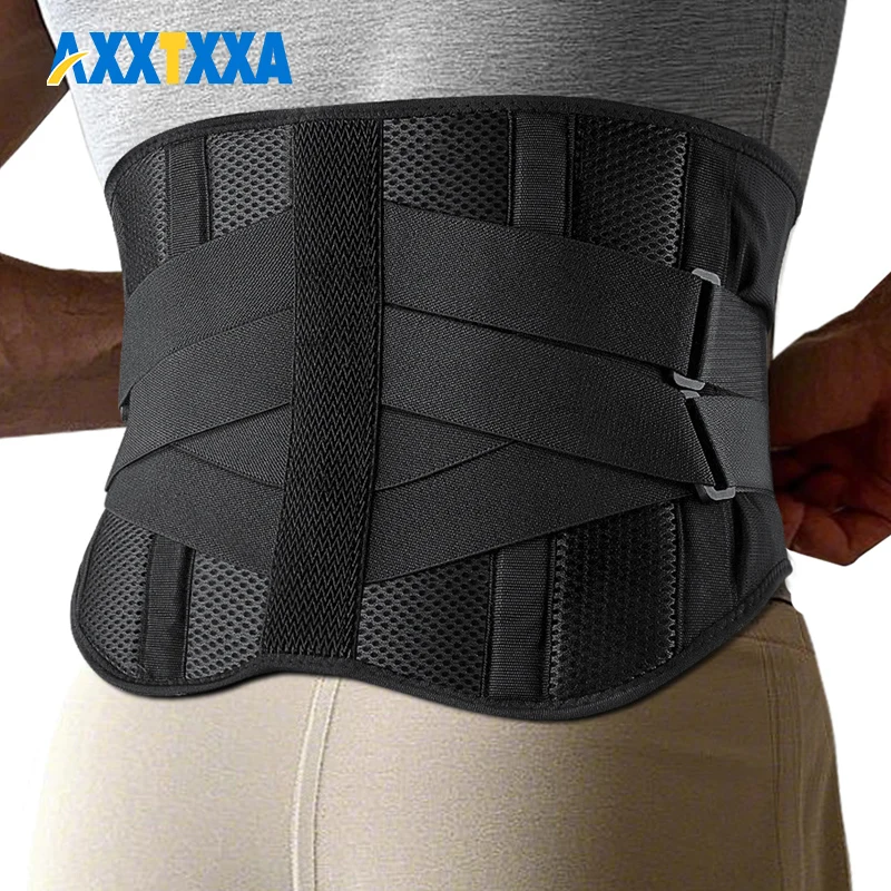 

1Pcs Back Brace - Breathable Back Support Belt for Women Work with Soft Pad, Lightweight Lumbar Support for Dairly Activity