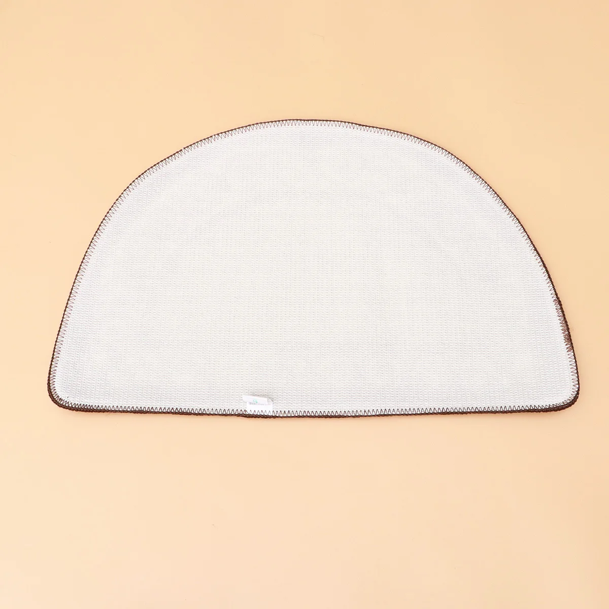 

1Pcs Semi-Circular Non- Mat Polypropylene Fiber Indoor Entrance Mat for Home Office Bathroom Coffee 40x63cm Durable