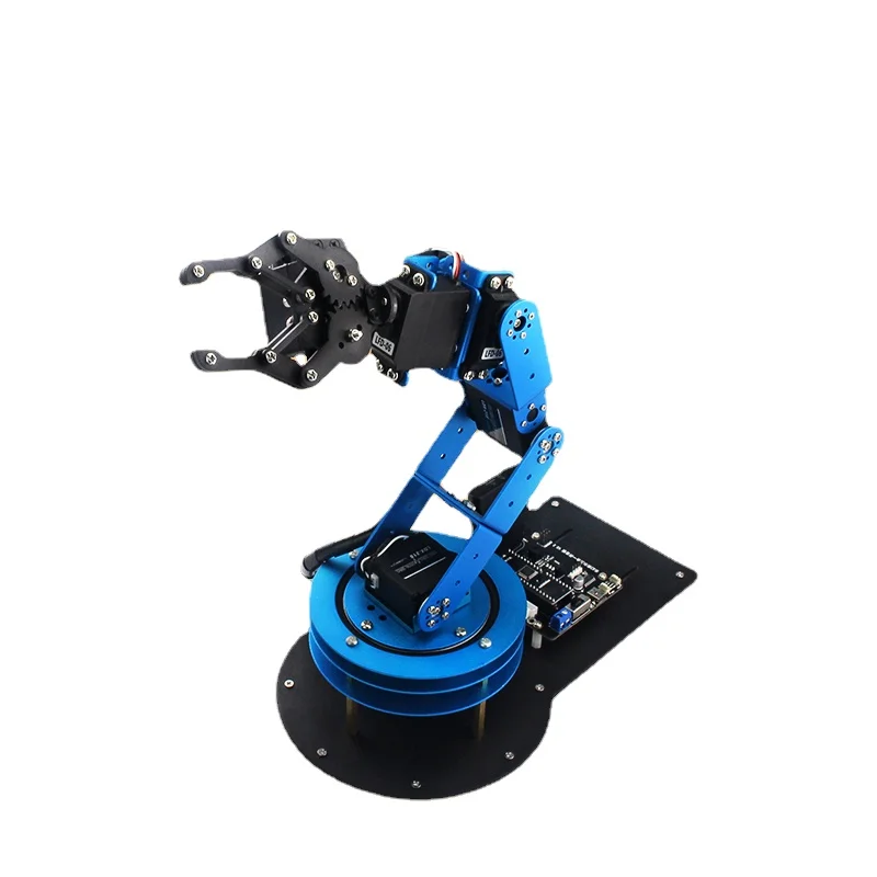 Christmas GiftsMagic 6-DOF Robotic Arm Learm Open Source Robotic Arm STM32/51 MCU Maker Programmable Compatible with Arduino