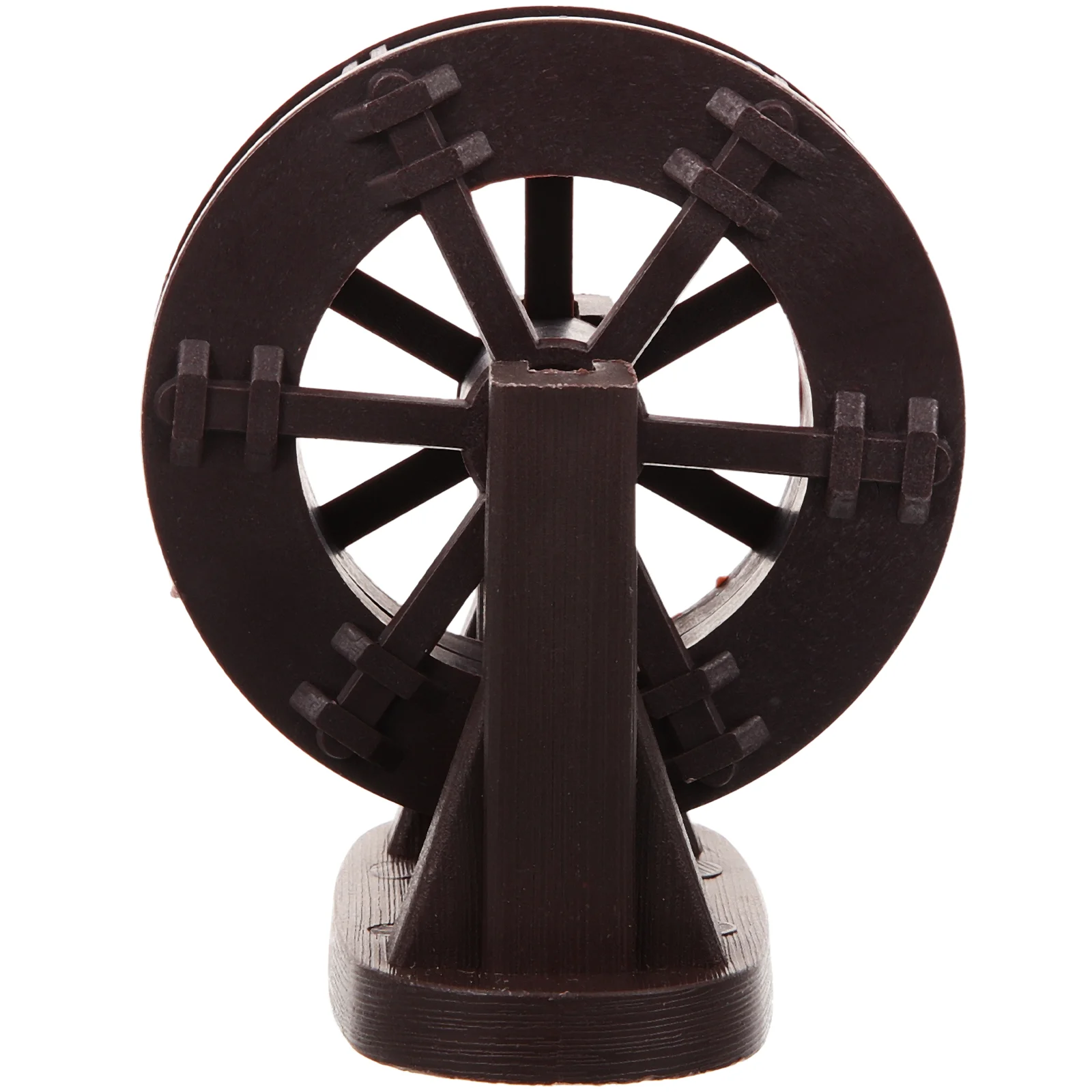 Simulation Fountain Wheel Waterwheel Ornaments Tabletop Waterfall Mini Coffee Plastic Decor