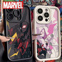 Anime Marvel Spider Man Case For Xiaomi 13T 12T 11T 13 12 11 Lite 5G NE POCO X6 X5 X4 GT X3 NFC F3 F4 F5 F6 M6 Pro Protective