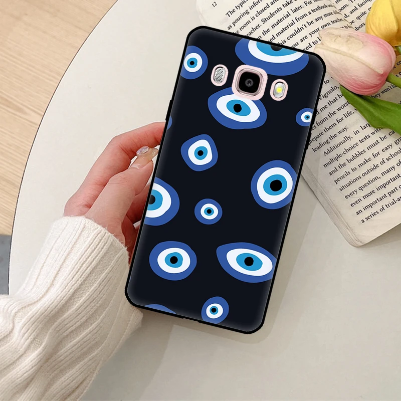 Nazar Boncuğu Evil eye Phone Case For Samsung A3 A5 2016 J3 J5 J7 2017 J8 A6 A8 J4 J6 Plus A9 2018 Cover Coque