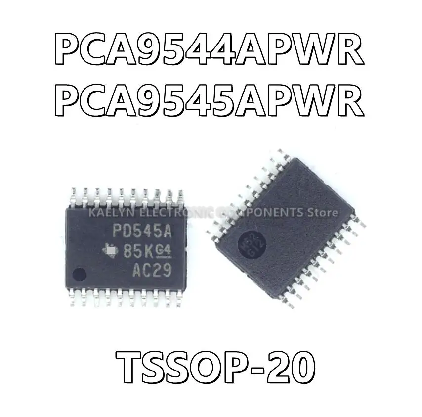 10Pcs/lot PCA9544APWR PD544A PCA9545APWR PD545A Translating Switch Interface 20-TSSOP