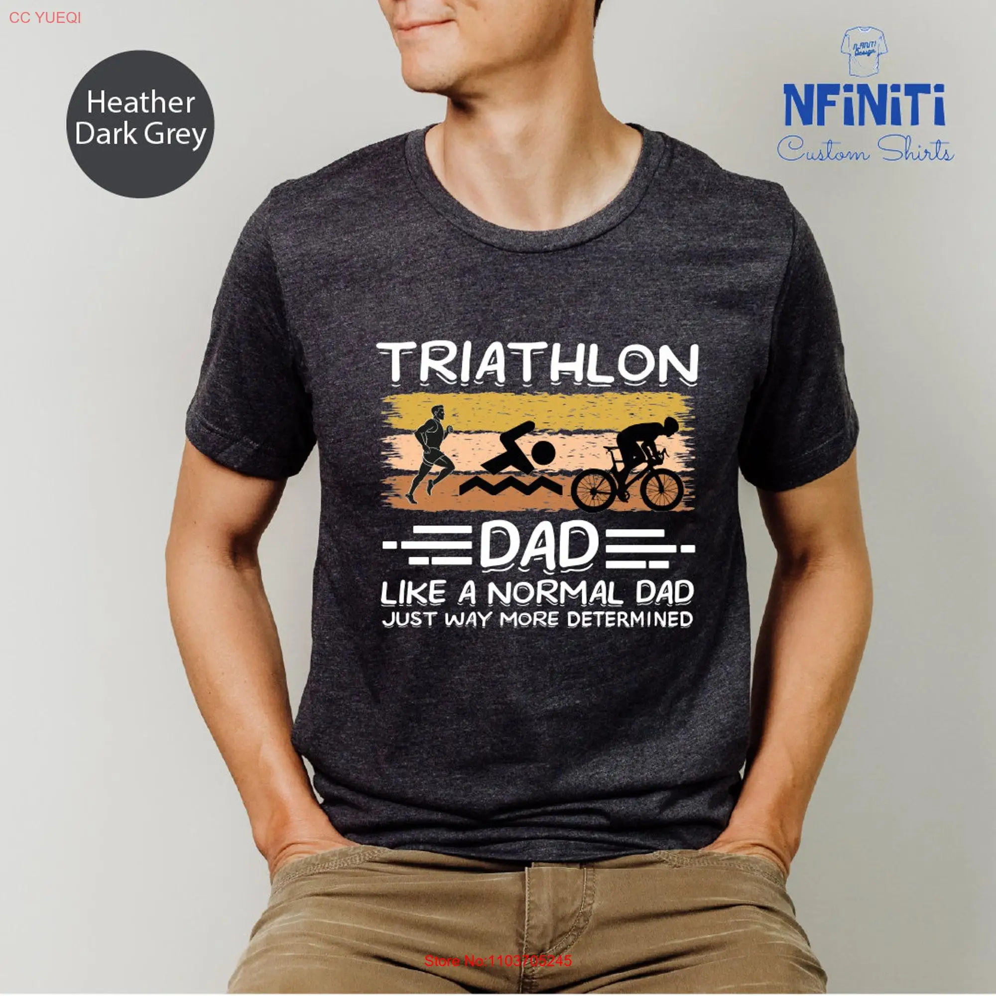 Вдохновляющая цитата, футболка для триатлона, папа, ретро, для плавания, езды на велосипеде, бега, с забавными надписями триатлеров, длинными или короткими рукавами