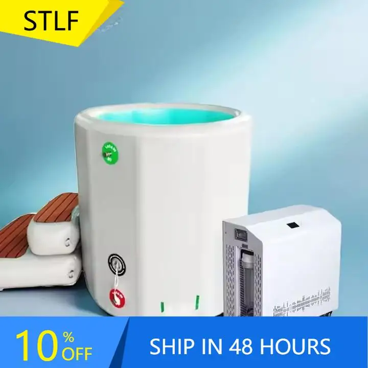 

Quiet 1.5HP 110V/220V Water Chiller Small Ice Bath Machine with Filter Remote Controlled for Peaceful Home Use