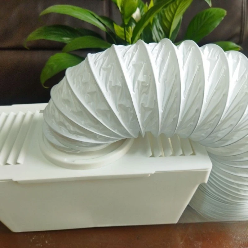 Clothes Dryer Air Duct Box, Vertical & Horizontal Dryer Wind Box Accessory for Damp Weather