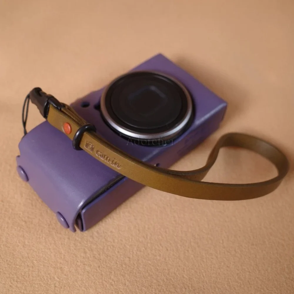 Cowhide Leather Camera Wrist Strap Durable Anti‑Lost Camera Hand Strap for Digital Mirrorless Cameras